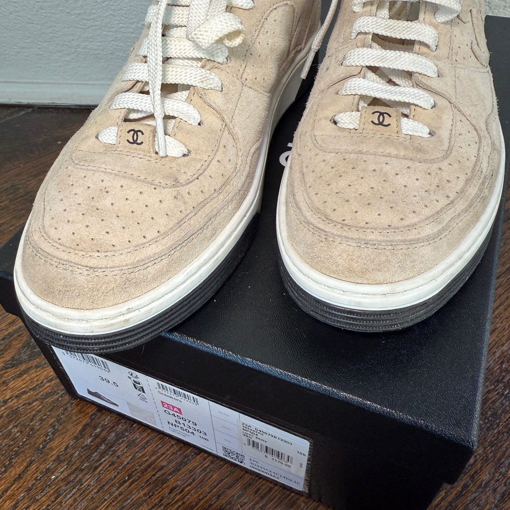 CHANEL Beige Athletic Shoes - Picture 10 of 10